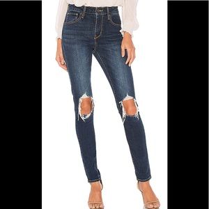Levi 721 high rise skinny jeans